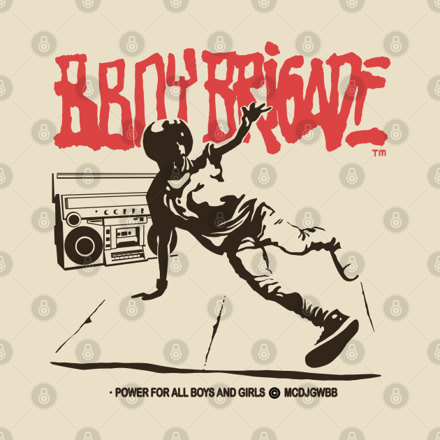 Discover BBOY BRIGADE - Logo - T-Shirt