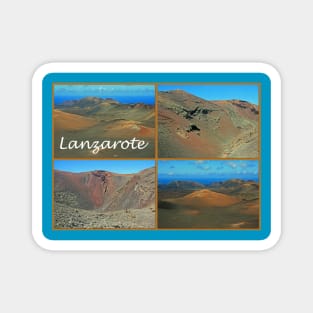 Volcanic Landscape, Lanzarote Magnet