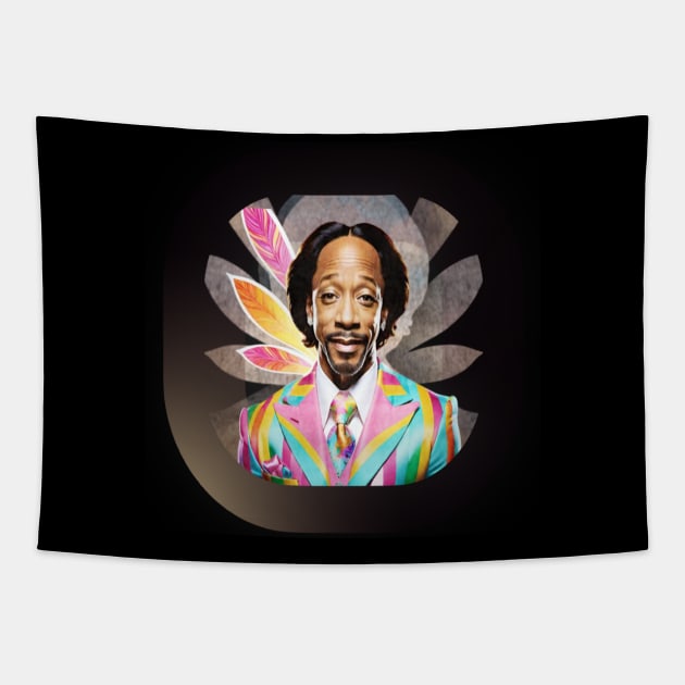 Katt Williams Tapestry by Human light 