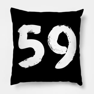 Number 59 Pillow