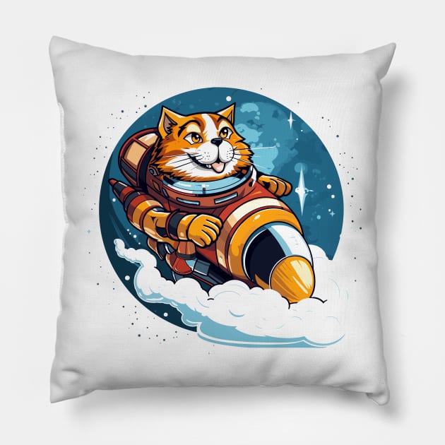 Cute Tiger Pillow by Yopi