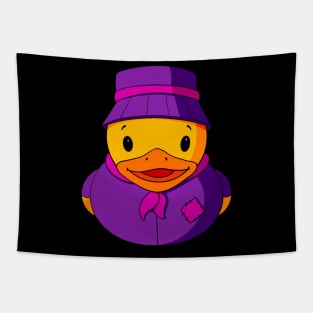 Scarecrow Rubber Duck Tapestry