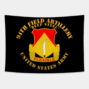 94th Field Artillery Regiment - Deep Steel w DUI Tapestry