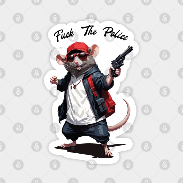 Fuck The Police / Gangsta Rat Magnet by Trendsdk