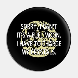 Esoteric Full Moon Saying Pin