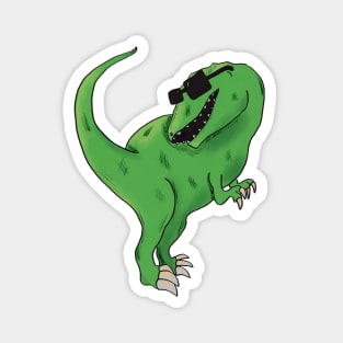 Vibing T-Rex Magnet