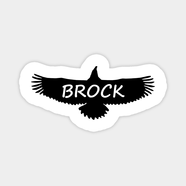 Brock Eagle Magnet by gulden