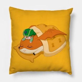 Patamon a mimir Pillow