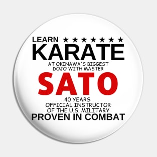 Learn Karate Sato Pin