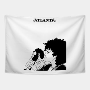 Atlanta Couple Tapestry