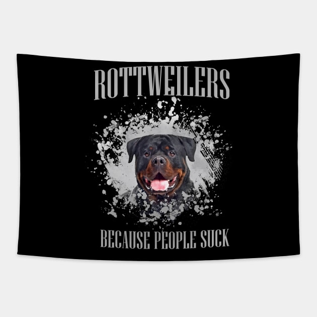 Rottweiler  - Metzgerhund Tapestry by Nartissima