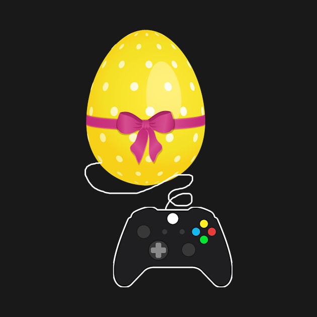 Controller video games bunny easter eggs rainbow by Ortizhw