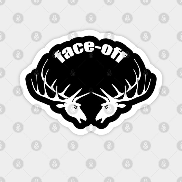 Face-off | Faceoff | Face off Magnet by murshid