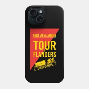 Tour of Flanders Ronde Van Vlaanderen Bicycle Racing Print Phone Case