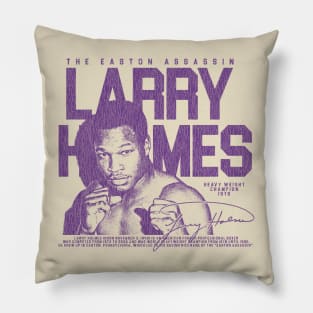 Larry Holmes Vintage - Purple Pillow