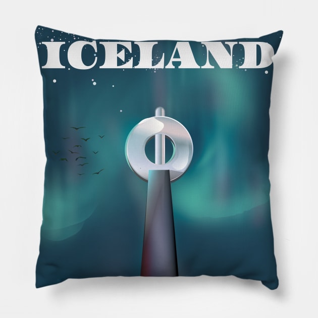 Iceland Pillow by nickemporium1