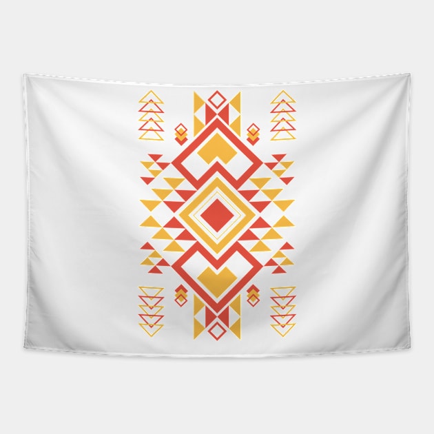 Geometric lines 3 Tapestry by Tuye Project