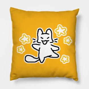 star kitty Pillow