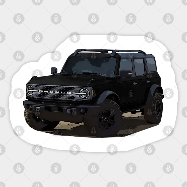 2021 Ford Bronco 4 Door Shadow Black New Ford Bronco 2021