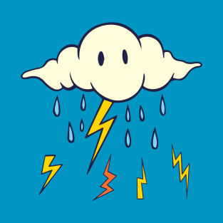 cloud and lightning T-Shirt