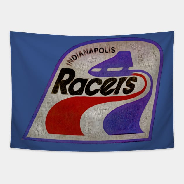 Indianapolis Racers Hockey Tapestry by Kitta’s Shop