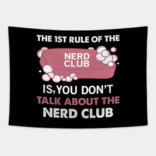 Nerd Funny Quote Tapestry