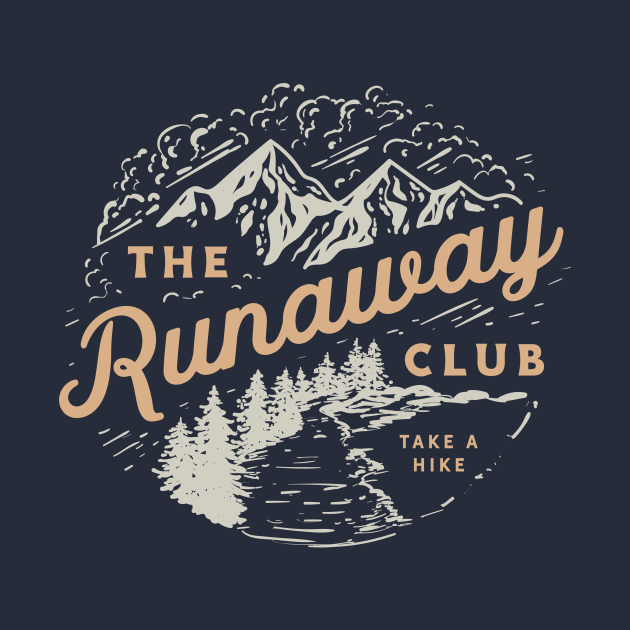 Disover The Runaway Club - Hiking - T-Shirt
