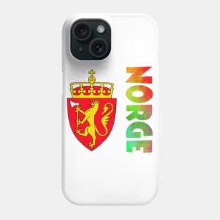 Norway (Norge in Norwegian) Coat of Arms Design Phone Case