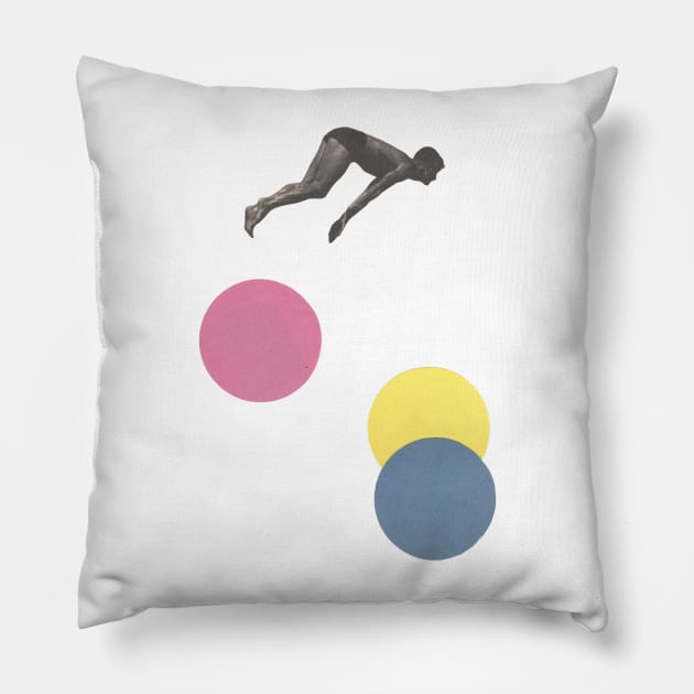 High Dive Pillow by Cassia