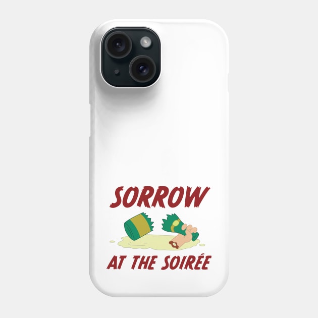 Sorrow at the Soirée Phone Case by saintpetty