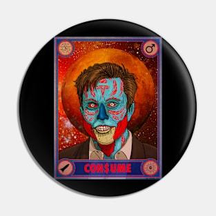 THE TECHNOKING - THE IRL NERD HORROR VILLAIN Pin