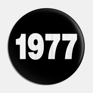 1977 Vintage Pin