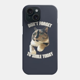 Snickers the smiling cat Phone Case