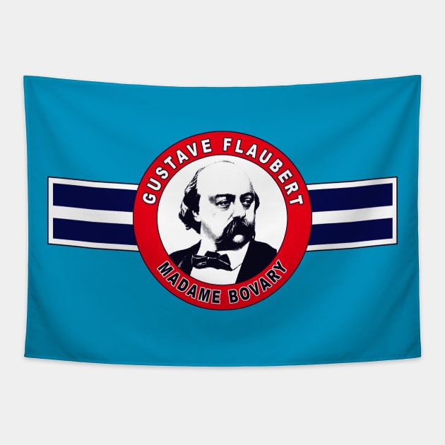 Gustave Flaubert Tapestry by Exile Kings 