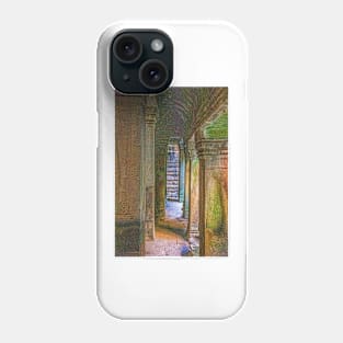 Columns Within Bayon Temple Phone Case