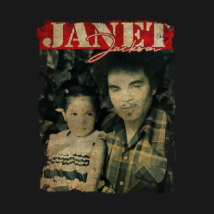 TEXTURE ART- JANET JACKSON 70S 6 T-Shirt