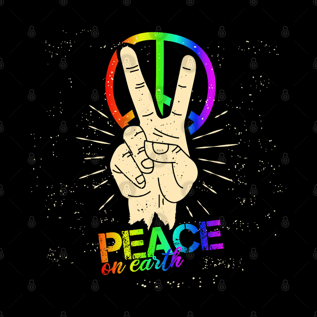 Peace on earth by Macphisto Shirts