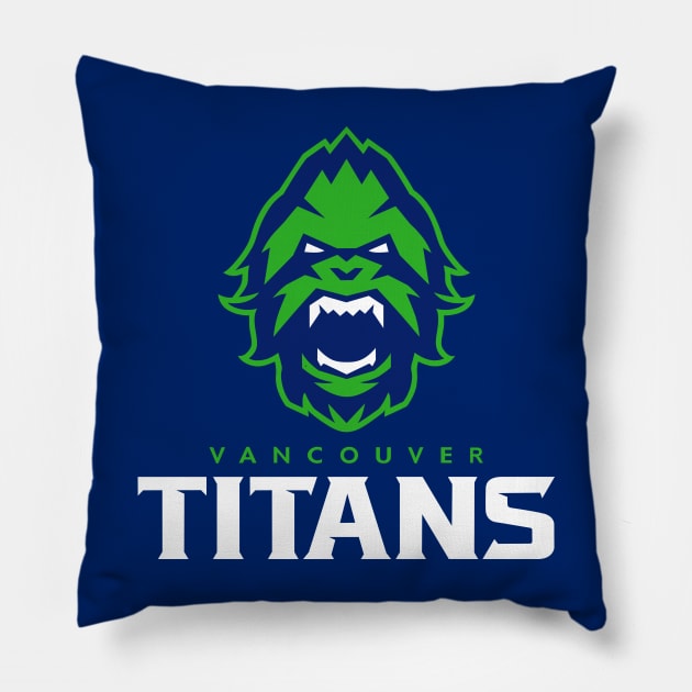 Vancouver OWL titans Pillow by FullmetalV