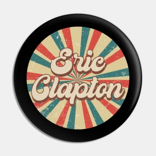 Circle Design Eric Proud Name Birthday 70s 80s 90s Styles Pin