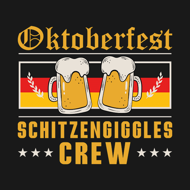 Oktoberfest Party Novelty Bavarian Drinking Crew Bier by Rengaw Designs