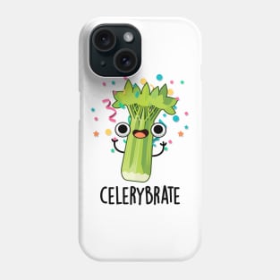 Celery-brate Cute Veggie Celery Pun Phone Case