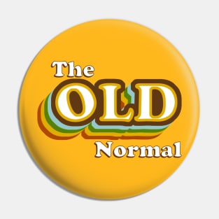 The Old Normal Pin