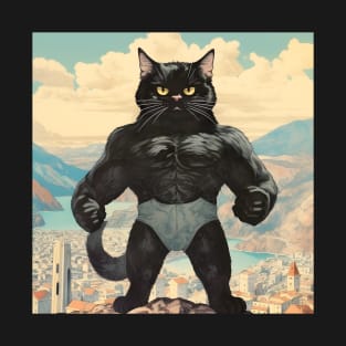 Muscle Meow: The Adorably Buff Felines - Boss T-Shirt