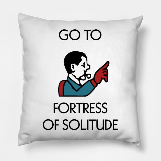 Go to Fortress of Solitude Pillow by Jawes