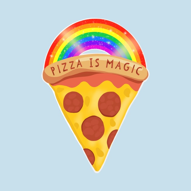 Pizza Is Magic by LittleBunnySunshine