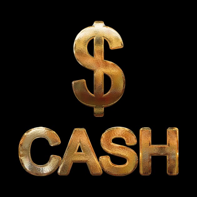 Cash And Dollar Symbol by funfun