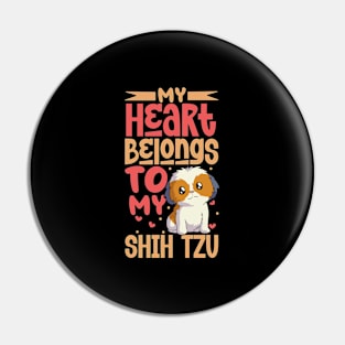 My heart belongs to my Shih Tzu Pin