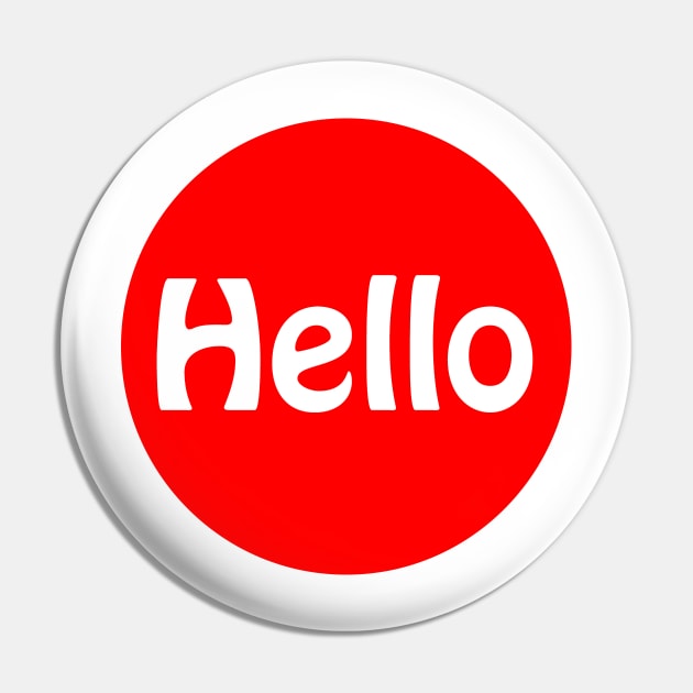 Hello Pin by sarahnash