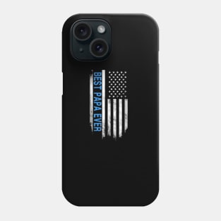 American Flag Best Papa Ever Father Day Phone Case