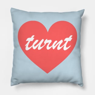 Turnt Heart - Pink Pillow